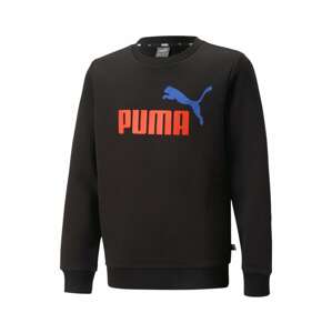 PUMA Mikina  zafírová / ohnivo červená / čierna