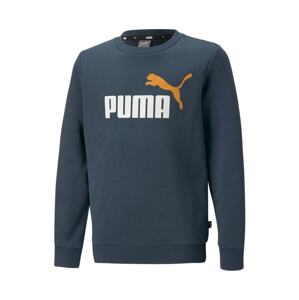 PUMA Mikina  modrosivá / oranžová / biela