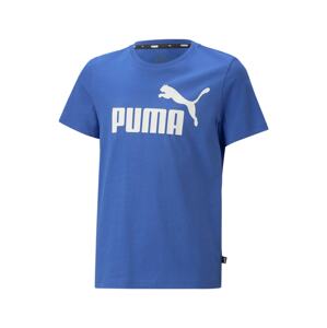 PUMA Funkčné tričko  kráľovská modrá / biela