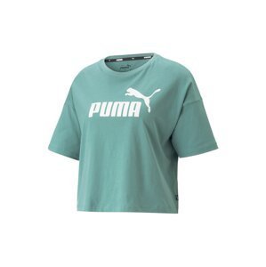 PUMA Funkčné tričko  pastelovo modrá / biela