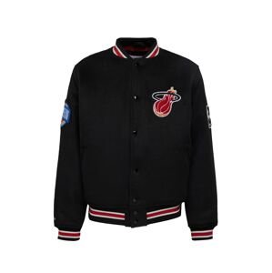 Mitchell & Ness Prechodná bunda  modrá / červená / čierna / biela