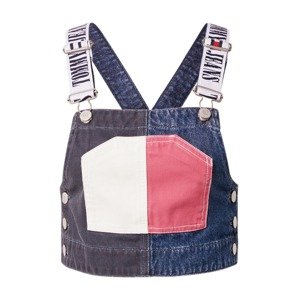 Tommy Jeans Top  modrá denim / červená / čierny denim / biela