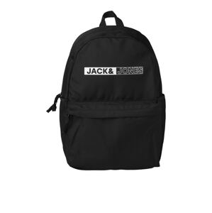 JACK & JONES Batoh  čierna / biela