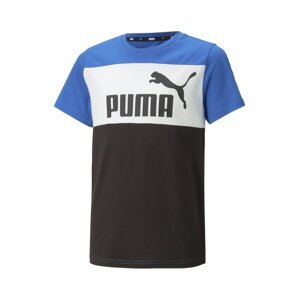 PUMA Tričko  kráľovská modrá / čierna / šedobiela