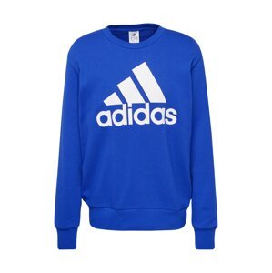 ADIDAS SPORTSWEAR Športová mikina 'Essentials French Terry Big Logo'  modrá / biela