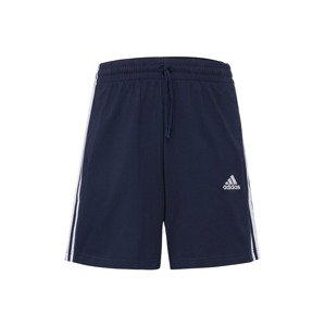 ADIDAS SPORTSWEAR Športové nohavice 'Essentials'  námornícka modrá / biela