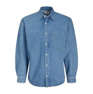 JACK & JONES Košeľa 'Creek'  modrá denim