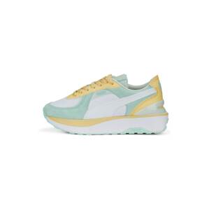 PUMA Nízke tenisky 'Cruise Rider NU Pastel Wns'  svetložltá / pastelovo zelená / biela