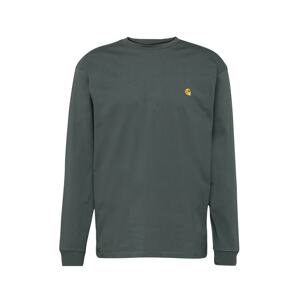 Carhartt WIP Tričko 'Chase'  zlatá / tmavosivá