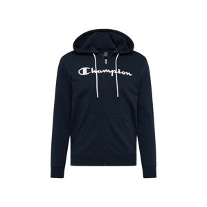 Champion Authentic Athletic Apparel Tepláková bunda  čierna / biela