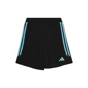 ADIDAS PERFORMANCE Športové nohavice 'TIRO23'  tyrkysová / čierna