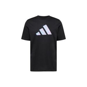 ADIDAS PERFORMANCE Funkčné tričko  azúrová / ružová / čierna