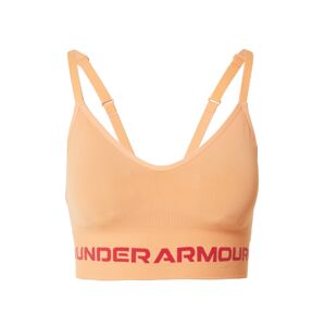 UNDER ARMOUR Športová podprsenka  broskyňová / vínovo červená