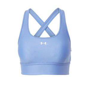 UNDER ARMOUR Športová podprsenka  modrofialová / biela