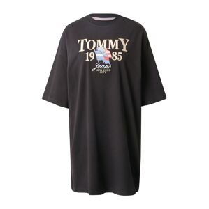 Tommy Jeans Šaty  modrá / zlatá / červená / čierna