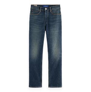 SCOTCH & SODA Džínsy 'The Drop regular tapered jeans'  tmavomodrá