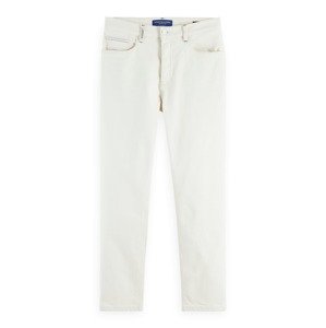 SCOTCH & SODA Džínsy 'The Drop regular tapered jeans — Forget'  biely denim