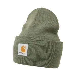 Carhartt WIP Čiapky  zelená melírovaná / oranžová / biela