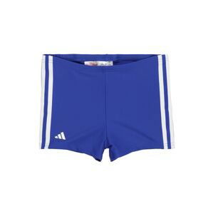 ADIDAS PERFORMANCE Športové plavky  tmavomodrá / biela