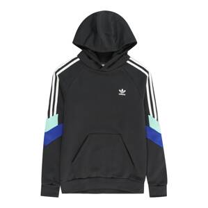 ADIDAS ORIGINALS Mikina 'Rekive'  tyrkysová / kráľovská modrá / antracitová / biela