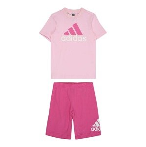 ADIDAS SPORTSWEAR Tréningový komplet  ružová / eozín / biela