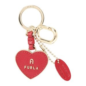 FURLA Prívesky na kľúče 'CAMELIA'  zlatá / červená