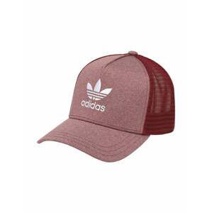 ADIDAS ORIGINALS Čiapka  burgundská / biela