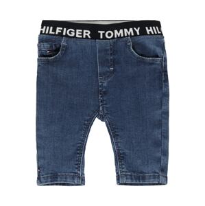 TOMMY HILFIGER Džínsy  modrá denim / čierna / prírodná biela