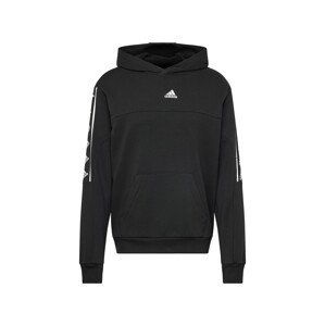 ADIDAS SPORTSWEAR Športová mikina 'Brandlove'  čierna / biela