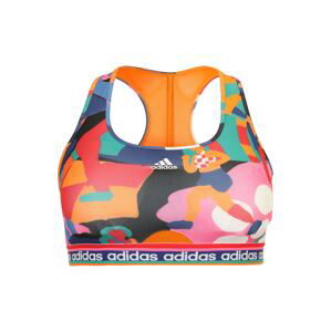 ADIDAS SPORTSWEAR Športová podprsenka  modrá / zelená / oranžová / biela