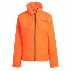 ADIDAS TERREX Outdoorová bunda  oranžová / čierna