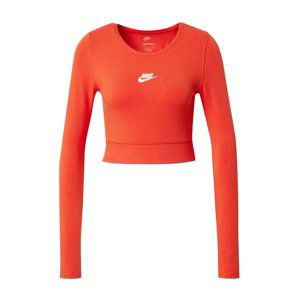 Nike Sportswear Tričko 'Emea'  oranžová / biela