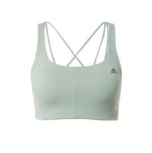 ADIDAS SPORTSWEAR Športová podprsenka 'Coreflow Medium-Support'  pastelovo zelená / čierna