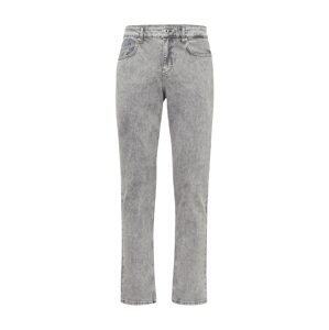 KARL LAGERFELD JEANS Džínsy  sivý denim / čierna / biela