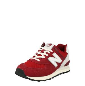 new balance Nízke tenisky '574'  červená / biela