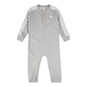 ADIDAS SPORTSWEAR Športový úbor  sivá melírovaná / biela