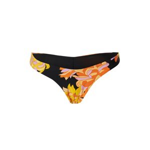 Seafolly Bikinové nohavičky 'Palm Springs'  žltá / orchideová / oranžová / čierna