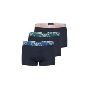 Emporio Armani Boxerky  modrá / námornícka modrá / tmavozelená / ružová