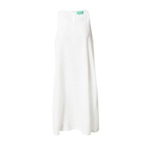 UNITED COLORS OF BENETTON Letné šaty  biela