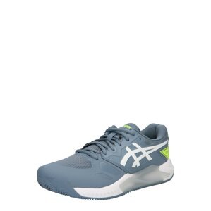 ASICS Športová obuv 'CHALLENGER'  modrosivá / neónovo zelená / biela