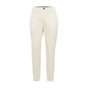 TOM TAILOR DENIM Chino nohavice  krémová