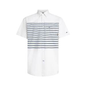 TOMMY HILFIGER Košeľa 'Breton'  zafírová / biela