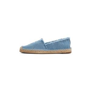 TOMMY HILFIGER Espadrilky  modrá denim / biela