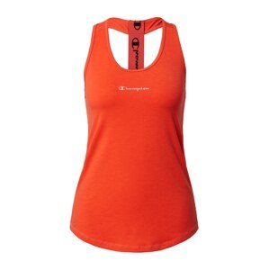 Champion Authentic Athletic Apparel Športový top  tmavošedá / oranžovo červená