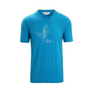 ICEBREAKER Funkčné tričko  modrá / pastelovo modrá
