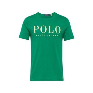 Polo Ralph Lauren Tričko  béžová / zelená