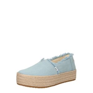 TOMS Espadrilky 'VALENCIA'  svetlomodrá