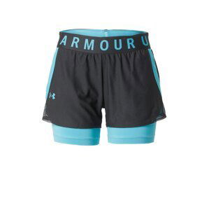 UNDER ARMOUR Športové nohavice 'Play Up'  modrá / čierna