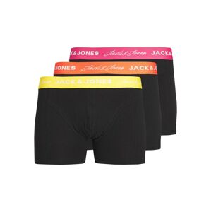 JACK & JONES Boxerky 'GILBERT'  žltá / oranžová / ružová / čierna