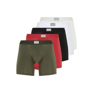 HOLLISTER Boxerky  olivová / červená / čierna / biela